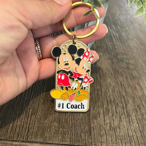 Disney Other - Disney #1 Coach Key Chain